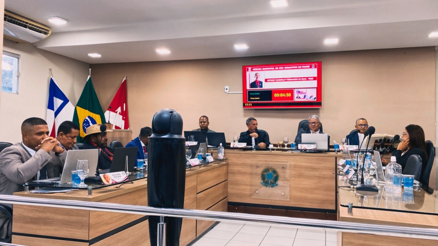 Câmara de Vereadores de São Sebastião do Passé realiza a sétima sessão ordinária com pauta abrangente