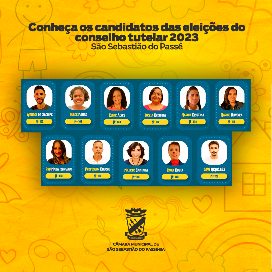 Eleições para Conselheiro Tutelar 2023 em São Sebastião do Passé!