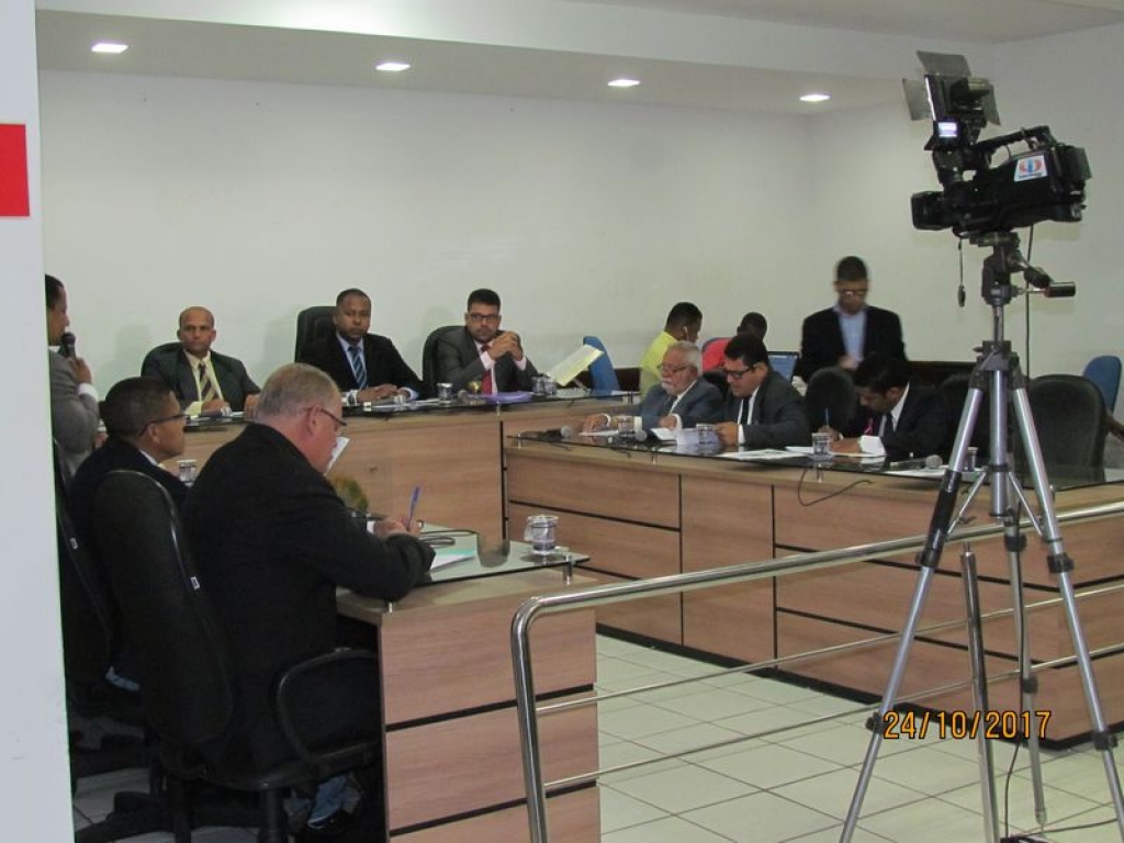 Matérias aprovadas na sessão do dia 24 de outubro, na Câmara de vereadores de São Sebastião do Passé